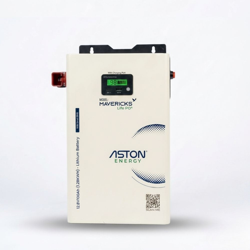 Aston Mavericks LiFePO4 12.8V 100Ah Lithium Battery