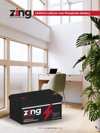 ZING 12V LiFePO4 Battery | Lithium Solar Battery