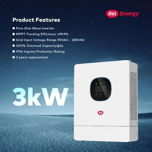iTel IPV-3K24U Pro Hybrid Inverter (3kW)