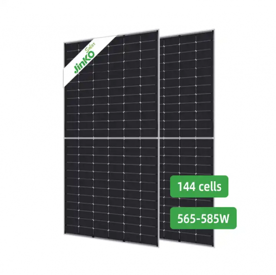 Jinko Solar Tiger Neo N-Type 72HL4-(V) 565–585W Mono-Facial Solar Panel