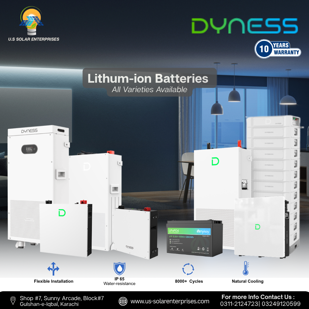 Dynesspower 12V 100Ah| LiFePO4 Lithium | Deep Cycle Battery | IP65