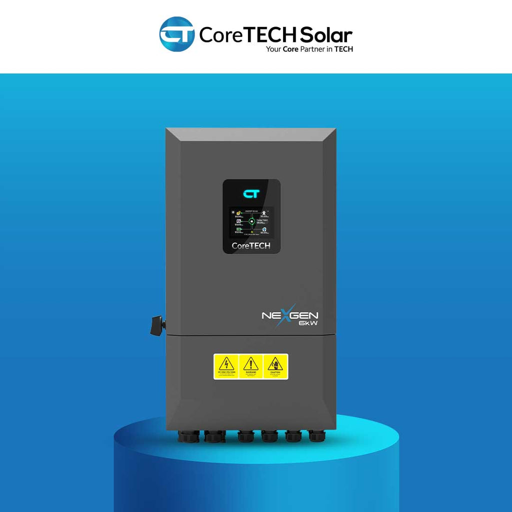 CoreTECH NexGen PV12000 6KW Hybrid Inverter
