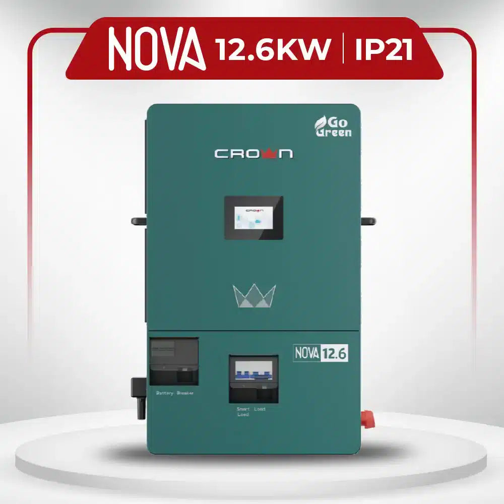 Crown NOVA 12.6kW Hybrid Solar Inverter (PV-24000)