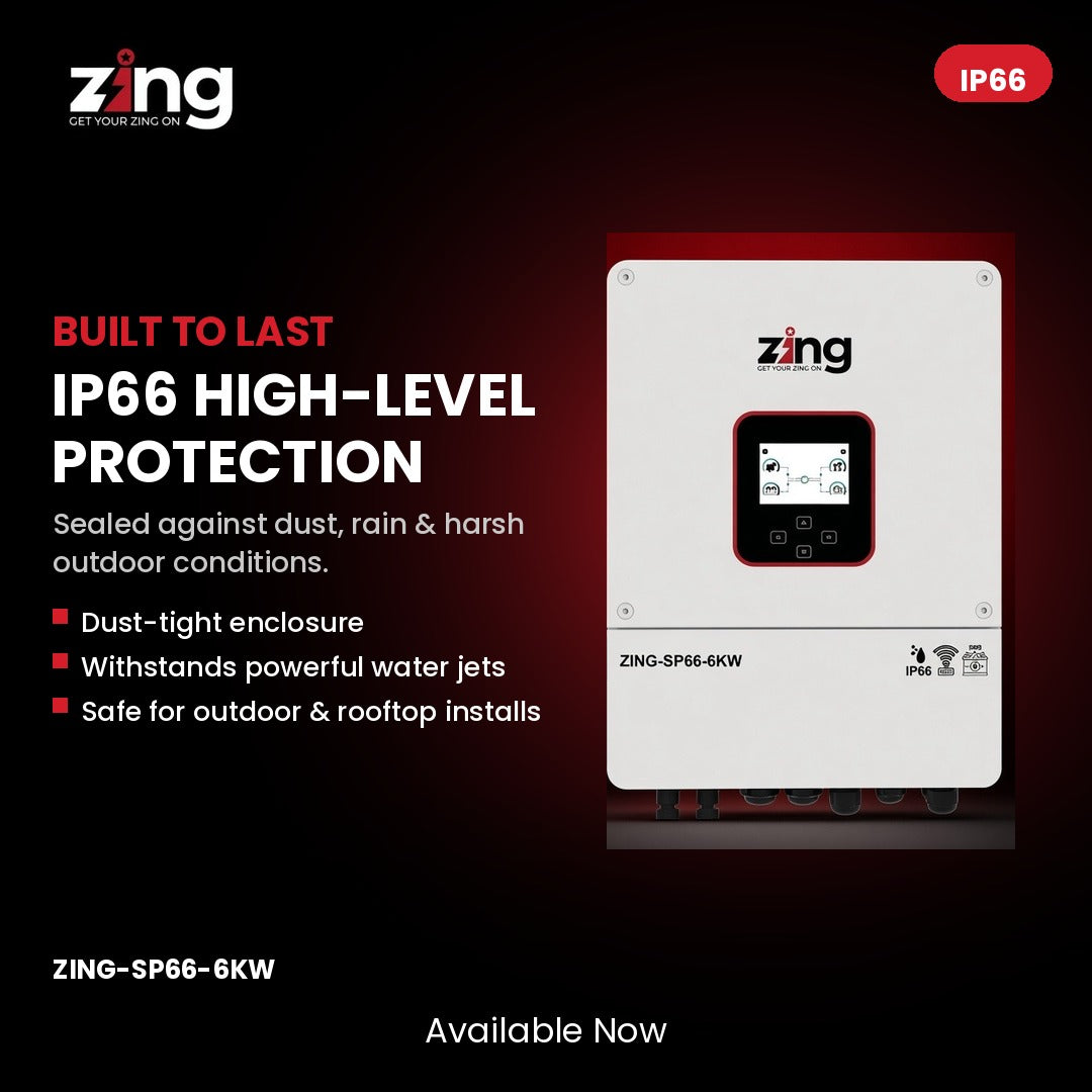 Zing 6KW Hybrid Inverter IP66 Series
