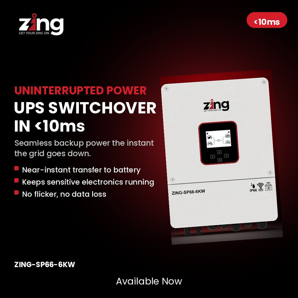 Zing 6KW Hybrid Inverter IP66 Series