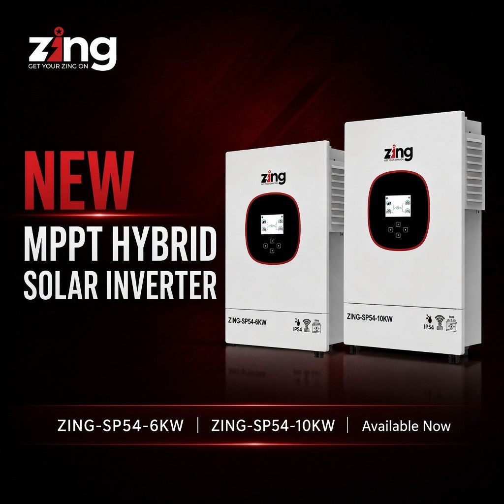 Zing 6/10KW Hybrid inverter IP54 Series
