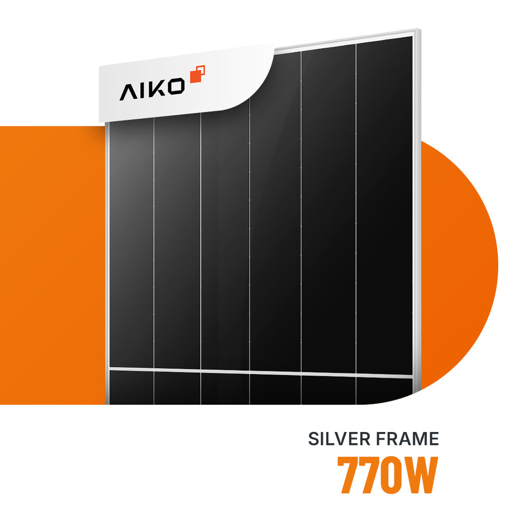 AIKO 770W Bifacial Solar Panel | N-Type | Dual Glass