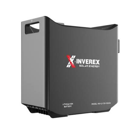Inverex Lithium-ion battery 12v-100ah | IP21