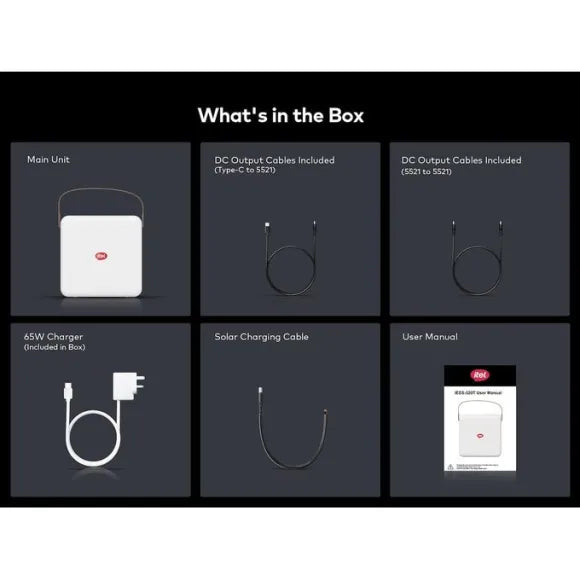 itel 130W Portable Power Station – 320Wh Smart Backup Power Solution