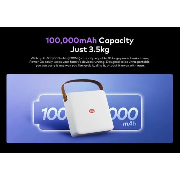 itel 130W Portable Power Station – 320Wh Smart Backup Power Solution