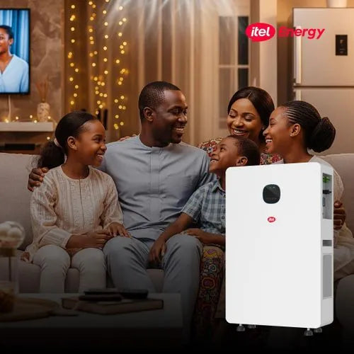 itel IESS-3K680N | 3.6KW All-in-One Solar Generator + 8kWh LiFePO4 Battery | Heavy-Duty Power Station