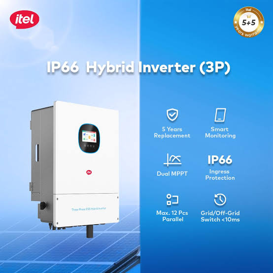 Itel 8kW Pro Hybrid Inverter | IP66