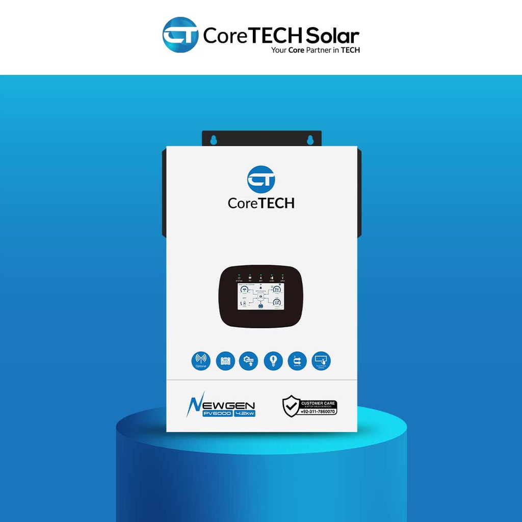 CoreTECH NewGen PV6000 4.2KW Hybrid Inverter