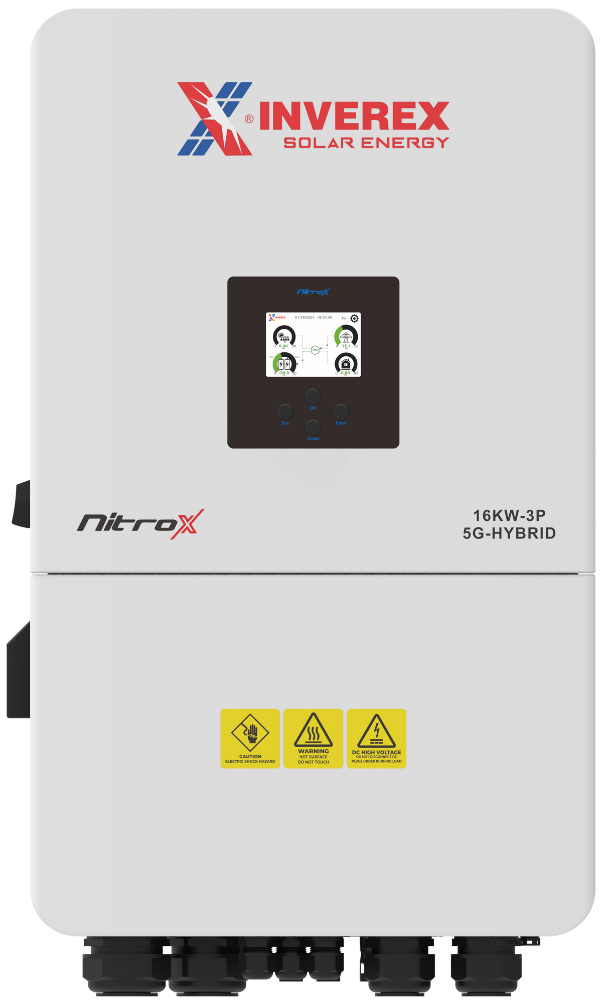 Inverex NitroX 16KW 3P 5G Hybrid Inverter | IP65